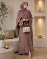 NAJMA Abaya- Taupe