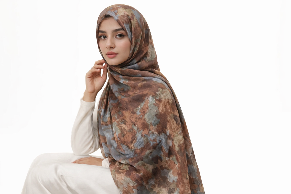 Rahma - Print Hijab
